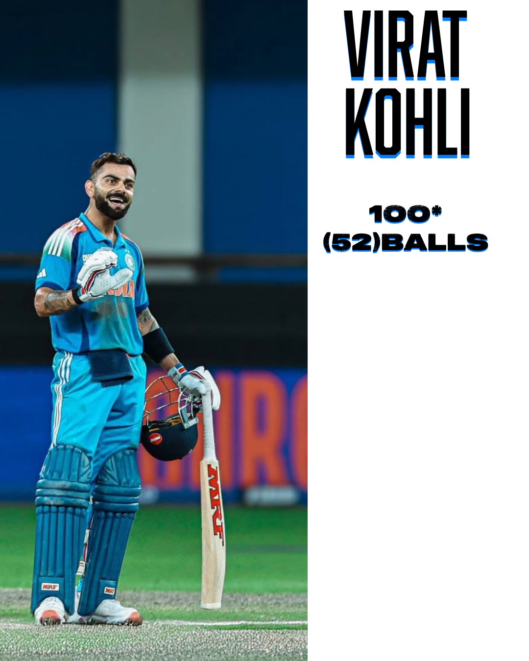 Fastest Century in ODI Cricket by an Indian