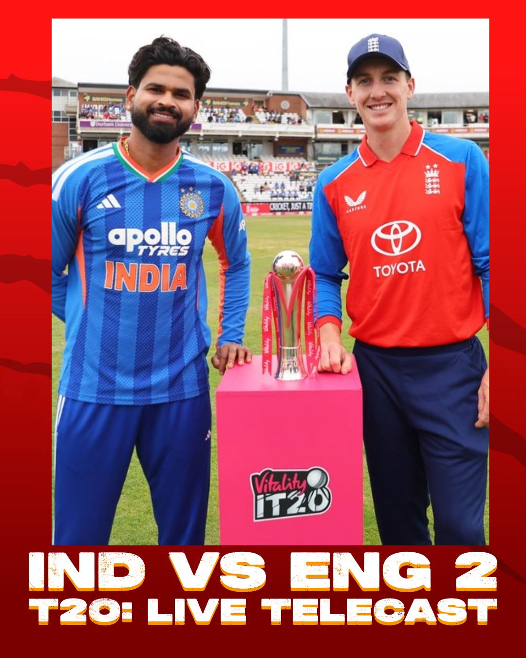 IND vs ENG T20 Live Streaming Match Insights