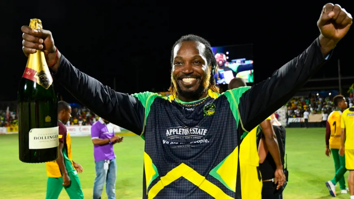 Chris Gayle CPL sixes